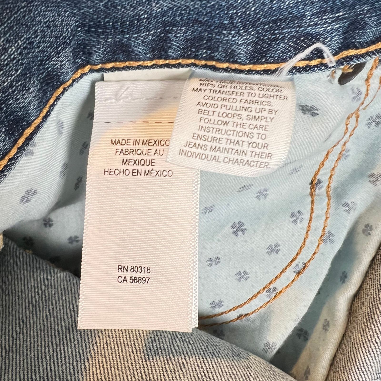 Lucky Brand Lucky Brand Jeans Men 38x30 Blue 221 Straight Mid Rise Denim Size US 38 / EU 54 - 4 Thumbnail