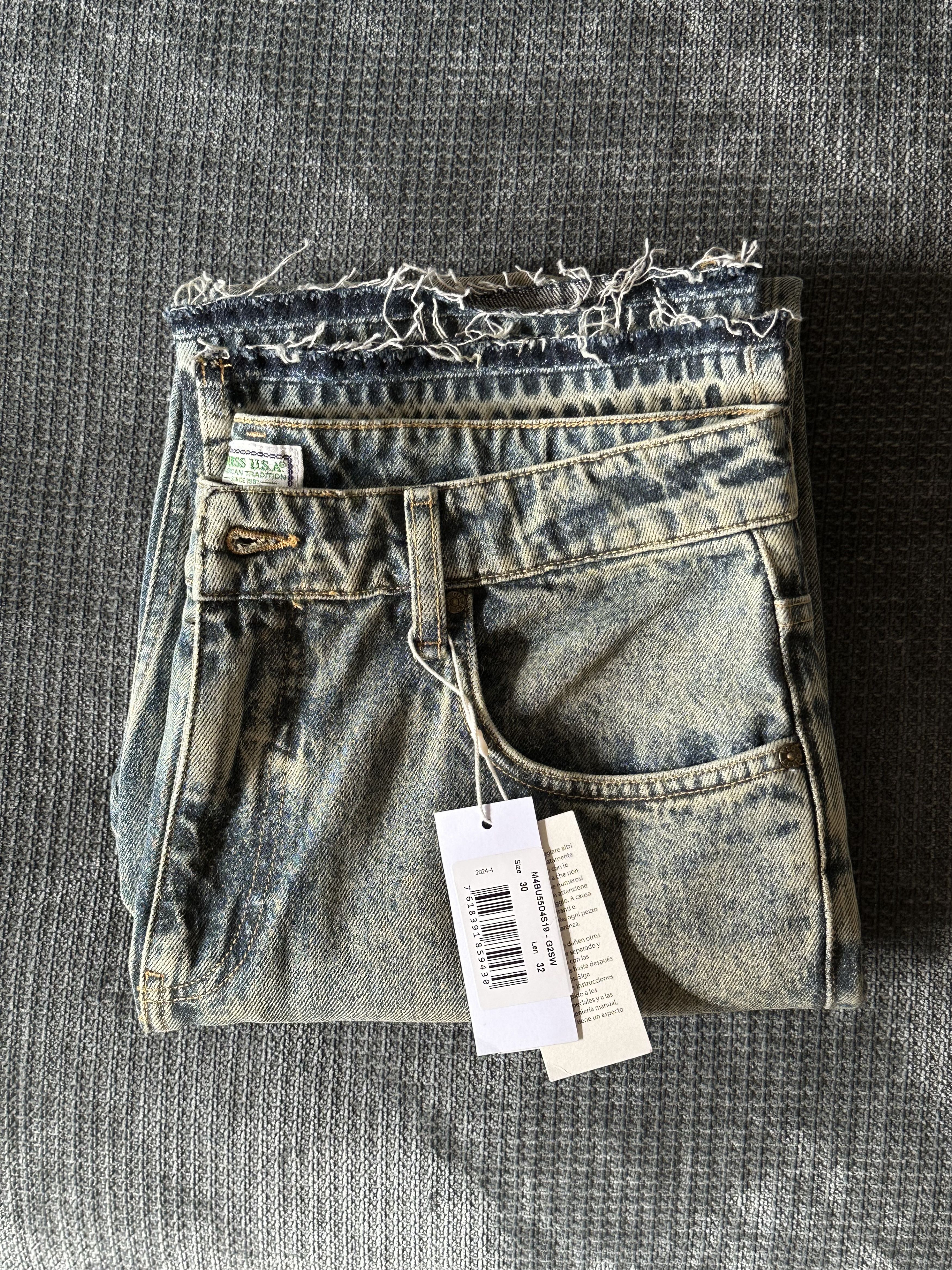 Guess Guess USA Blue Vintage Wash Jeans Size 30" / US 8 / IT 44 - 3 Thumbnail