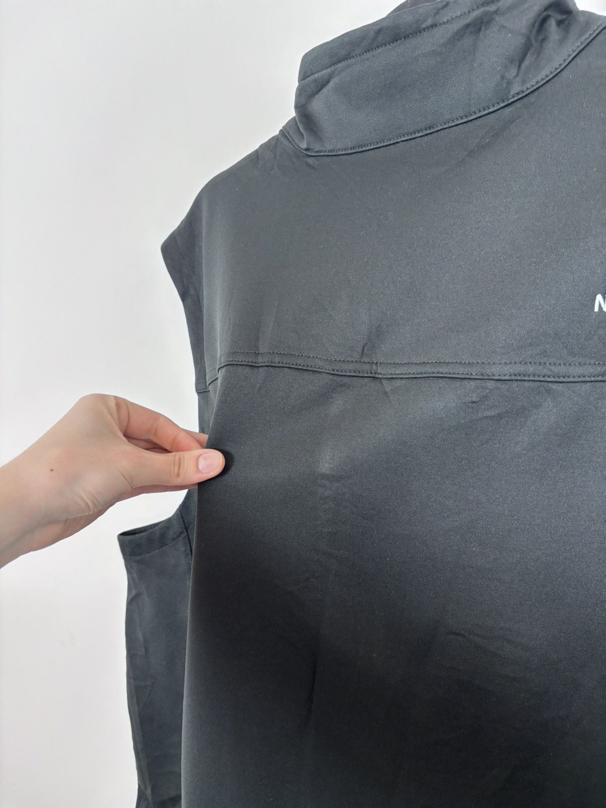 The North Face The North Face Men’s Black Full Zip Softshell Vest Jacket Size US XL / EU 56 / 4 - 24 Thumbnail