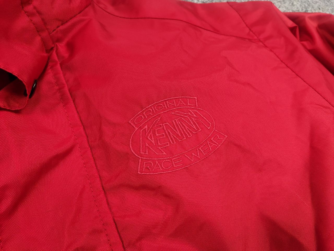 NASCAR × Vintage Vintage 90's Ducati kenny racewear Red Logo Racing Jacket Size US L / EU 52-54 / 3 - 14 Thumbnail