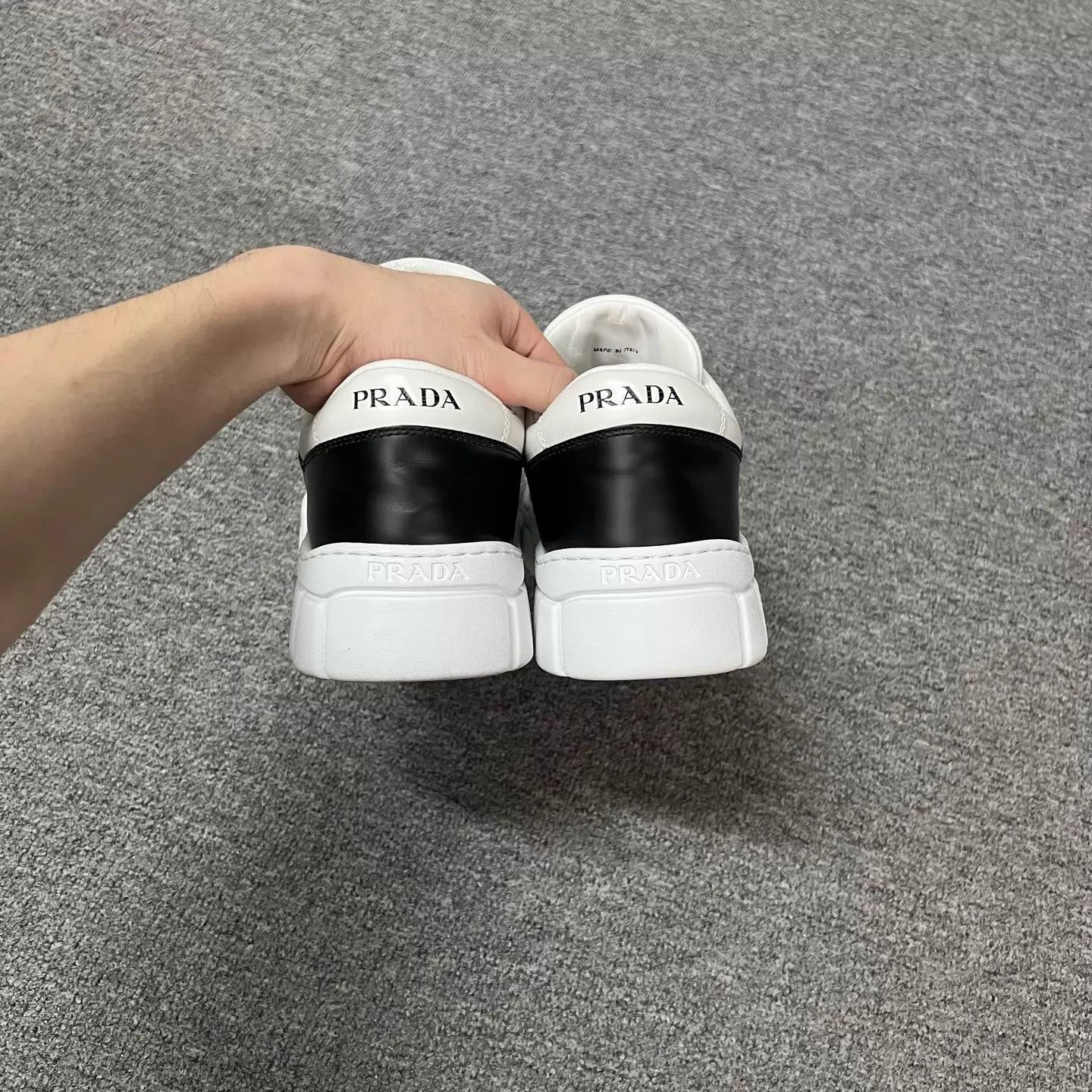 Prada Prada Panda Thick Sole Triangle Biscuit 43 99 New Size US 10 / EU 43 - 5 Thumbnail
