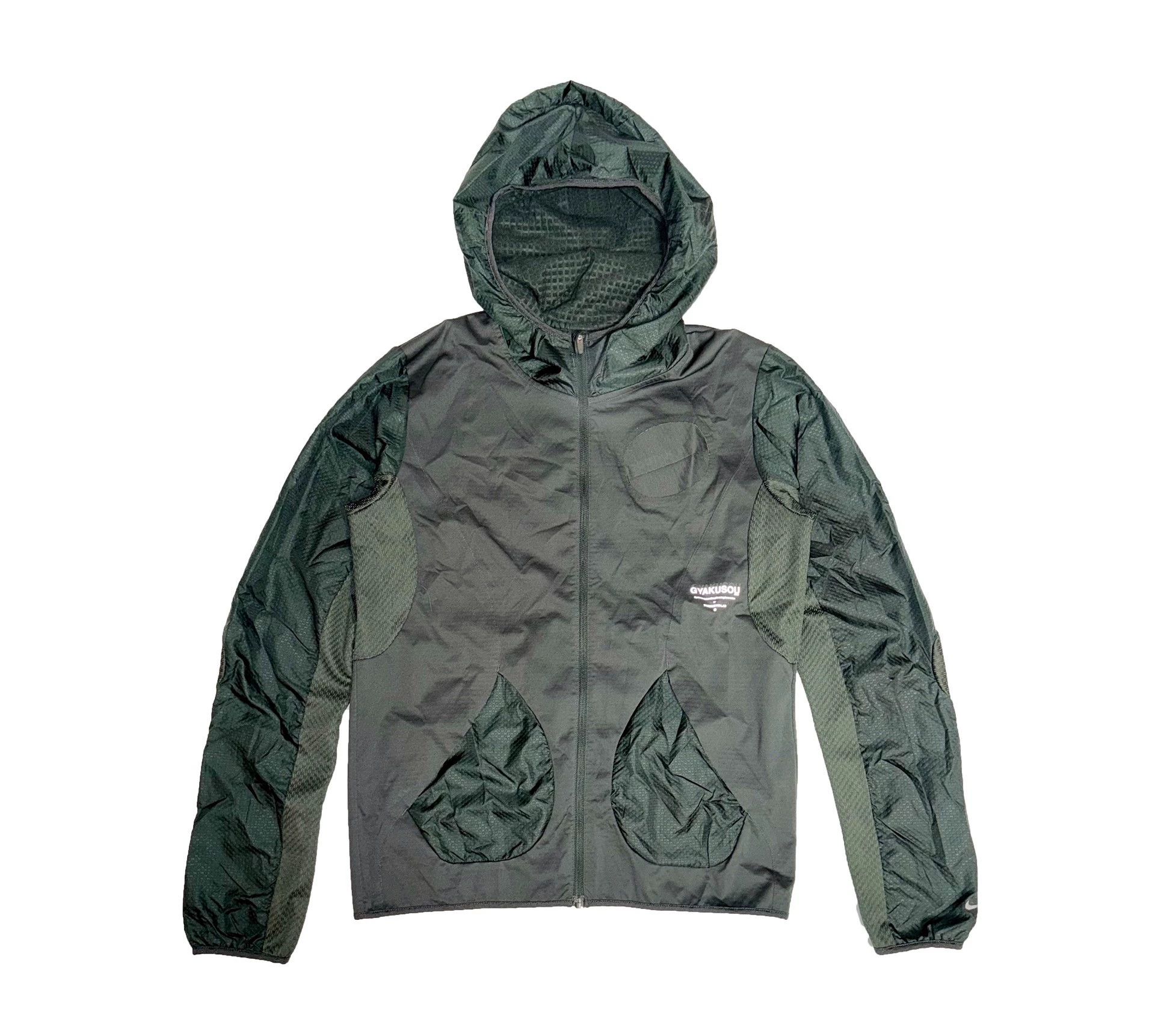 Nike Nike GYAKUSOU Softshell Hoody Honeycomb 3M Snake Olive M Size US M / EU 48-50 / 2 - 1 Thumbnail