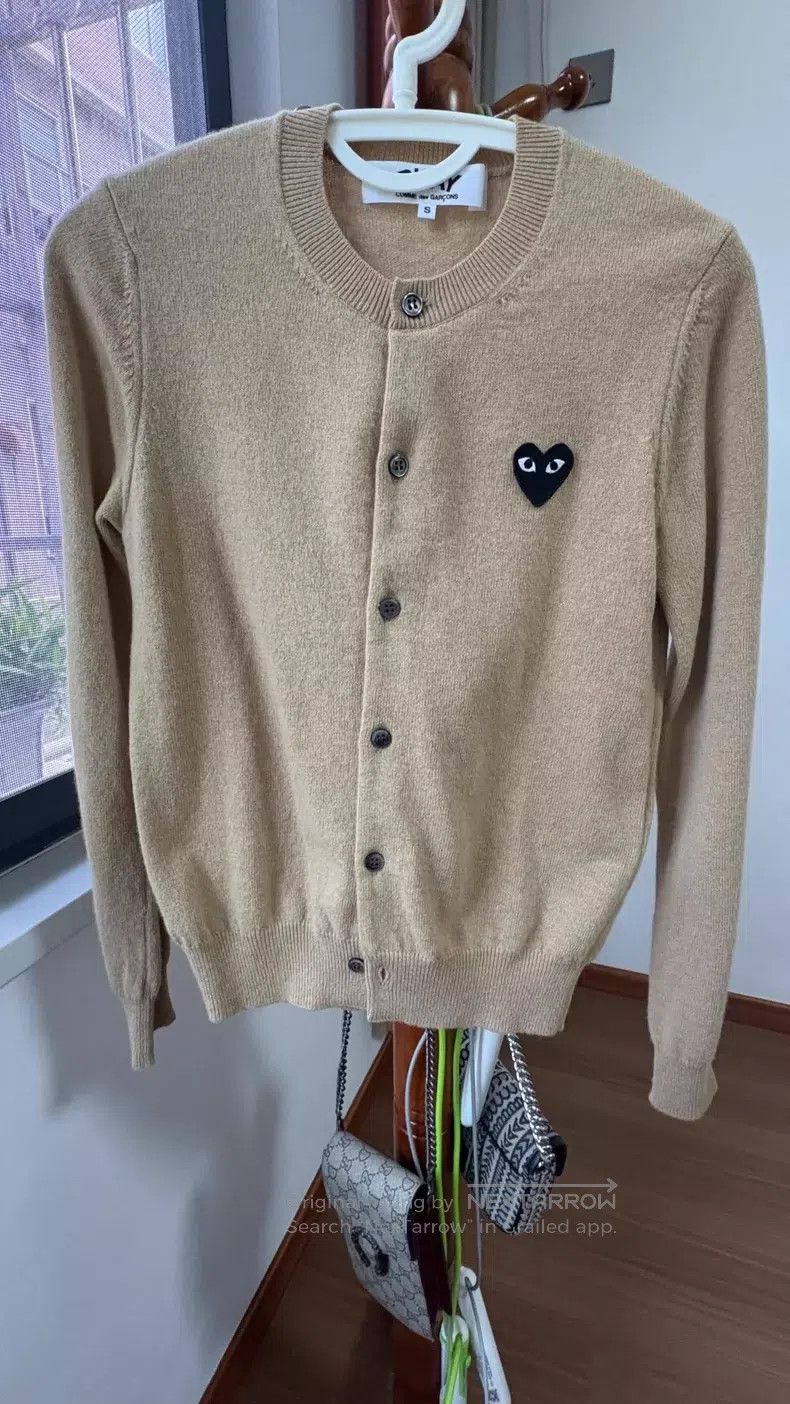 Comme des Garcons Comme Des Garcons Woolen cardigan, size S. Camel color, cl Size S / US 4 / IT 40 - 2 Thumbnail