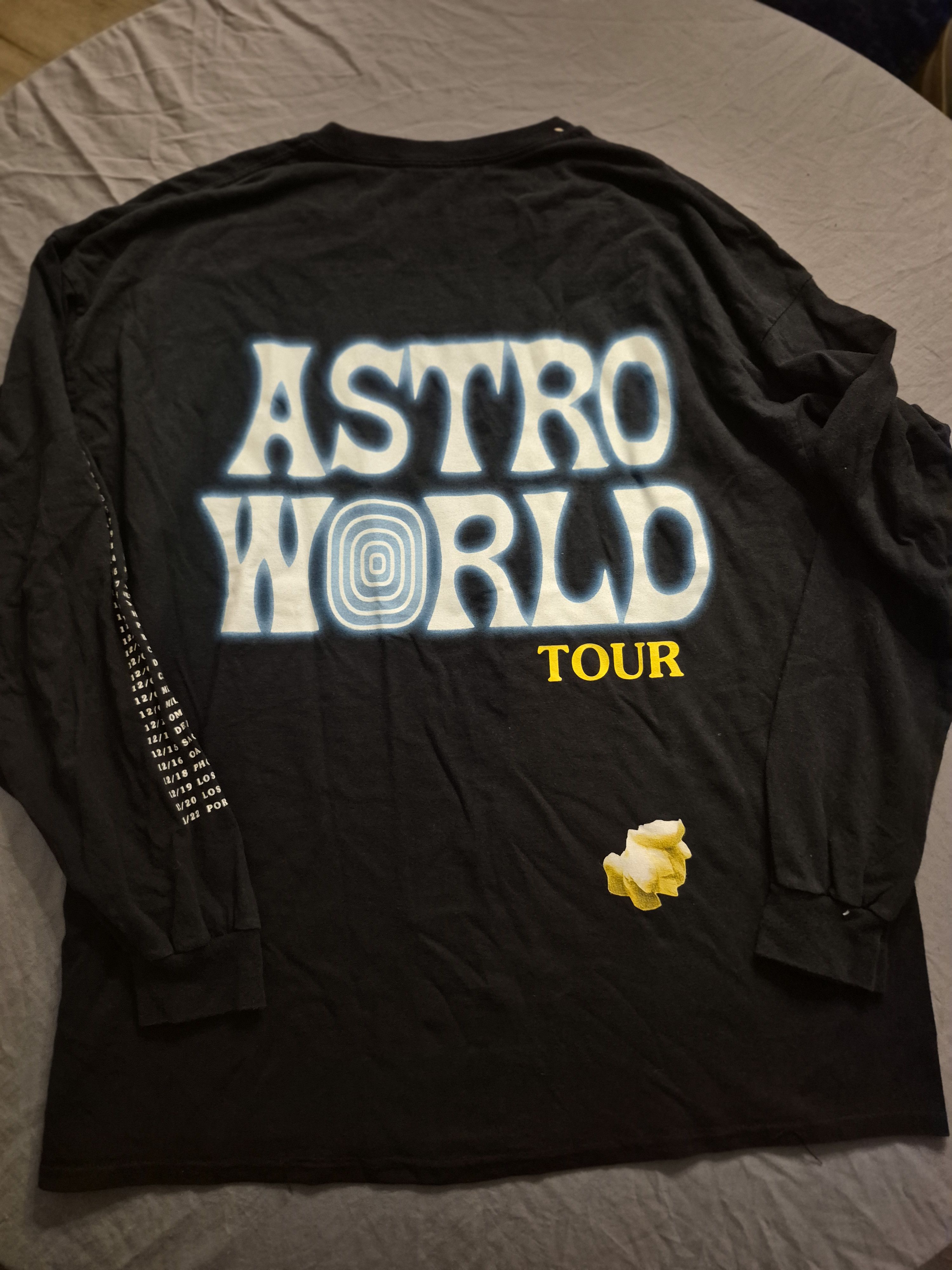 Travis Scott Travis Scott "Wish You Were Here" L/S Tour Tee Size 2XL XXL Size US XXL / EU 58 / 5 - 1 Thumbnail