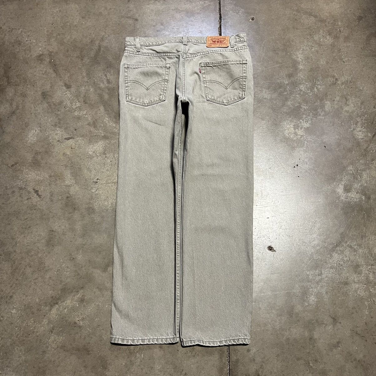 Levi's Vintage Levis 550 Denim Jeans Relaxed Fit Western 90s USA Size US 36 / EU 52 - 5 Thumbnail