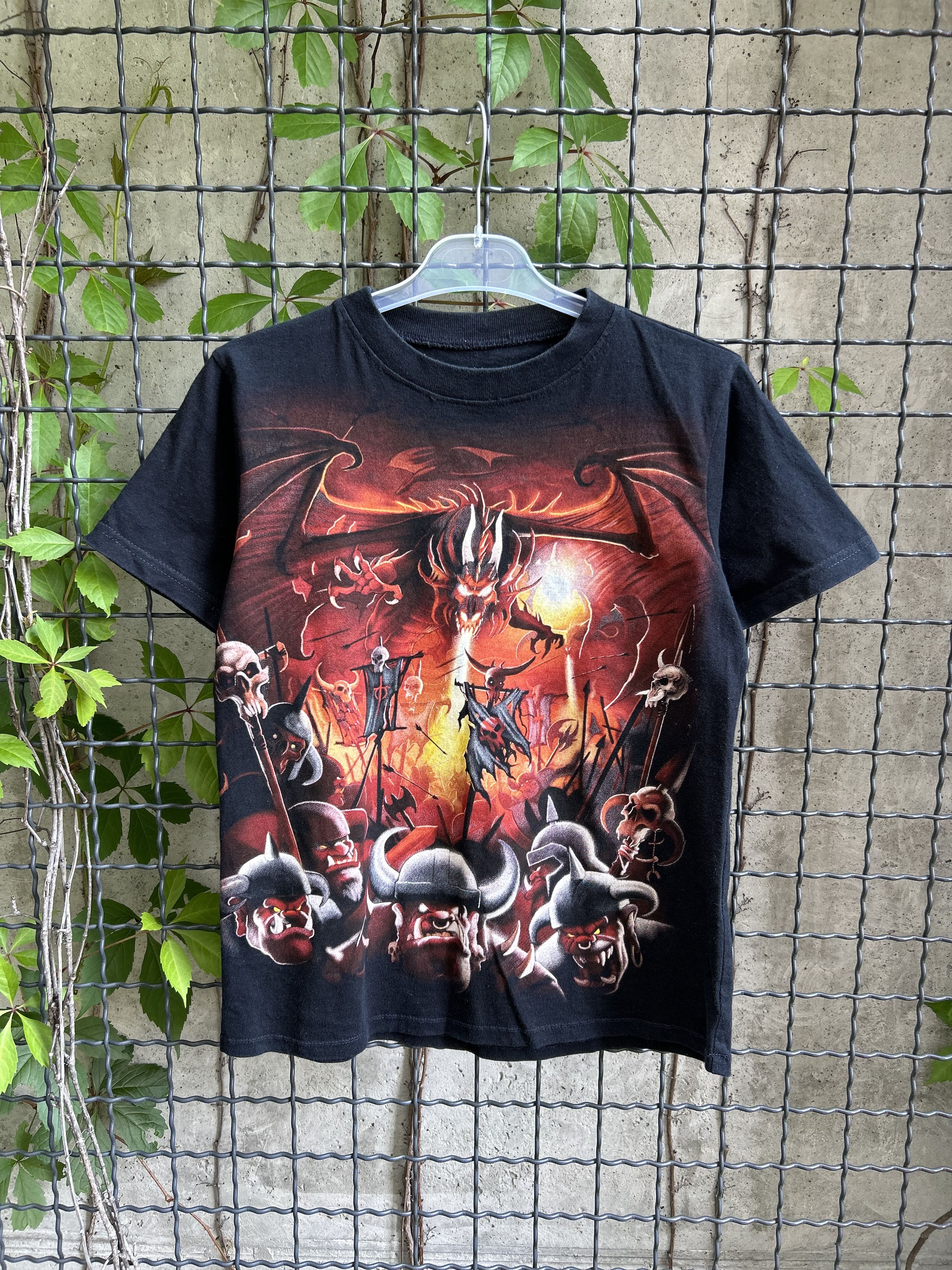 Liquid Blue Vintage 2003 Liquid Blue Dragon Art Graphic T-shirt Size US S / EU 44-46 / 1 - 1 Thumbnail