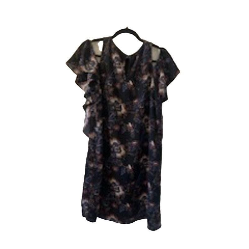 Other Free Press Floral Print Cold Shoulder Dress Size Medium Size M / US 6-8 / IT 42-44 - 1 Thumbnail