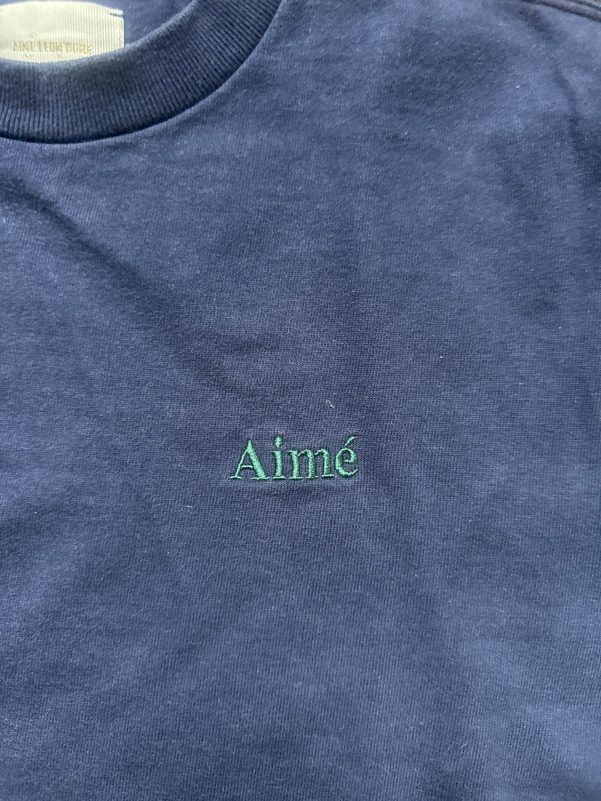 Aime Leon Dore Navy blue ALD rugby collegiate long sleeve shirt size S Size US S / EU 44-46 / 1 - 2 Thumbnail