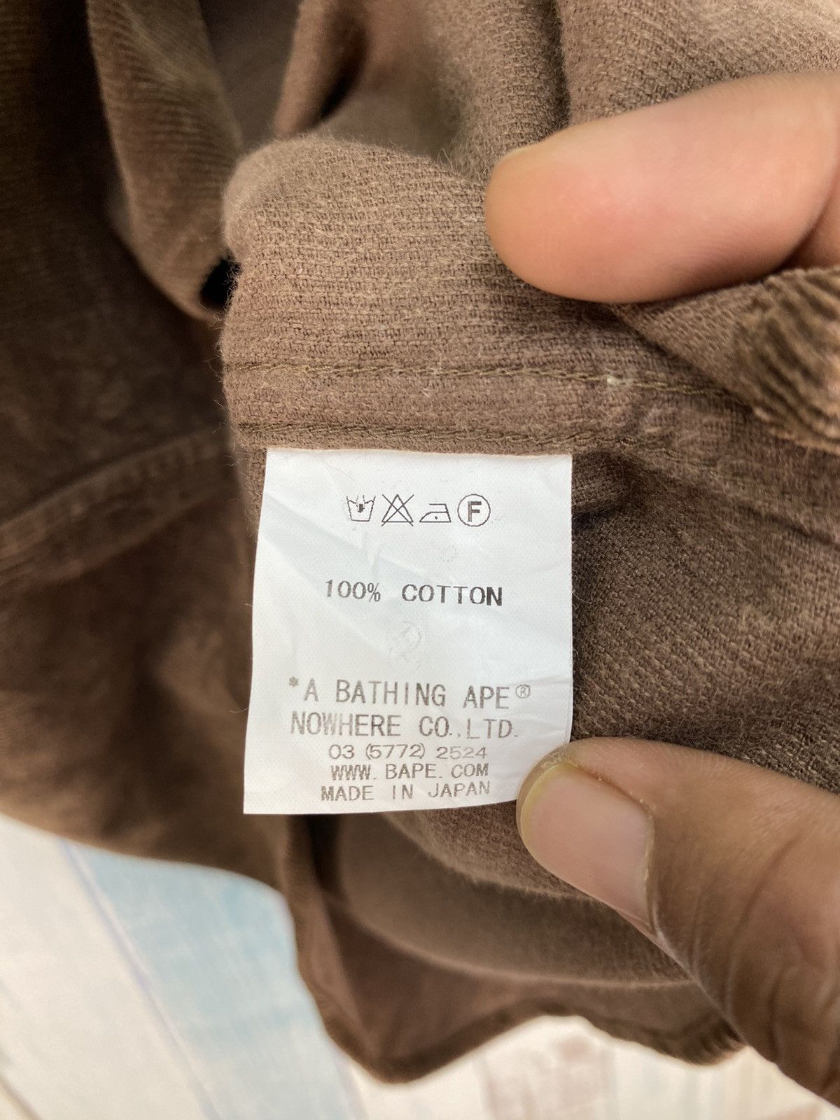 Bape Corduroy Button Up Shirt Size US S / EU 44-46 / 1 - 10 Thumbnail