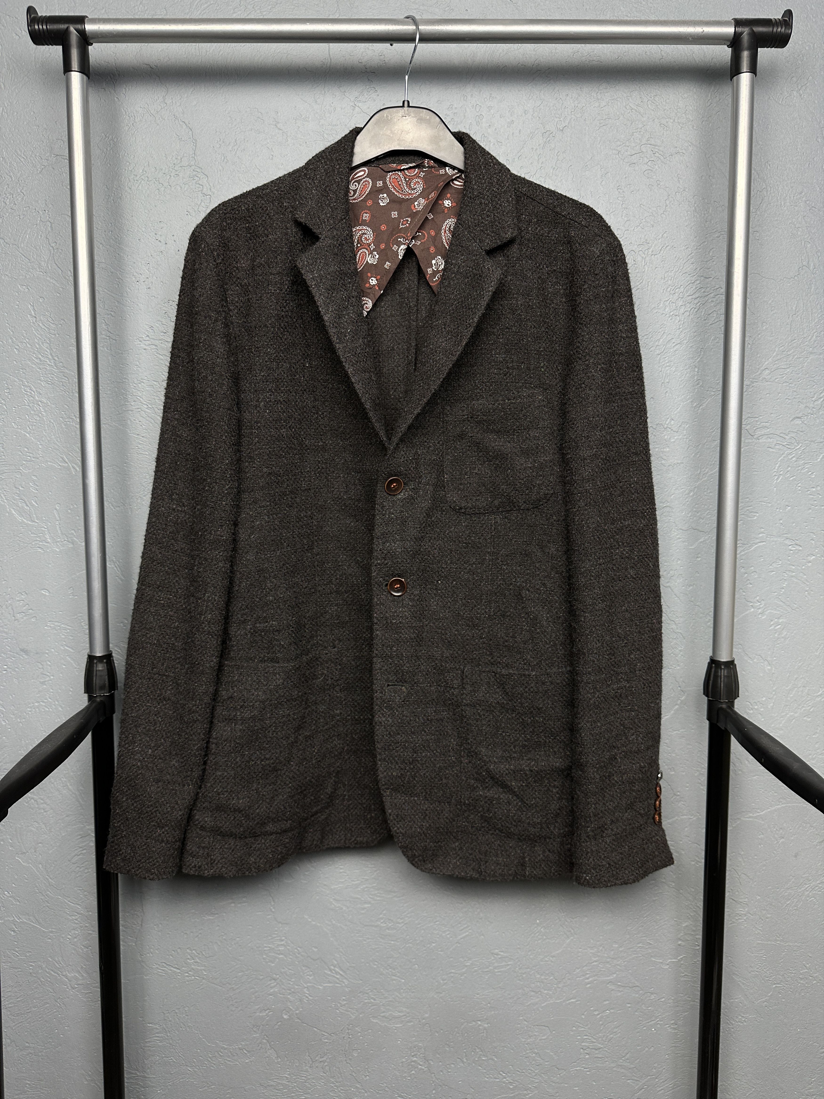 Other BRECO'S Cotton - Wool Blazer Jacket Size US L / EU 52-54 / 3 - 1 Thumbnail