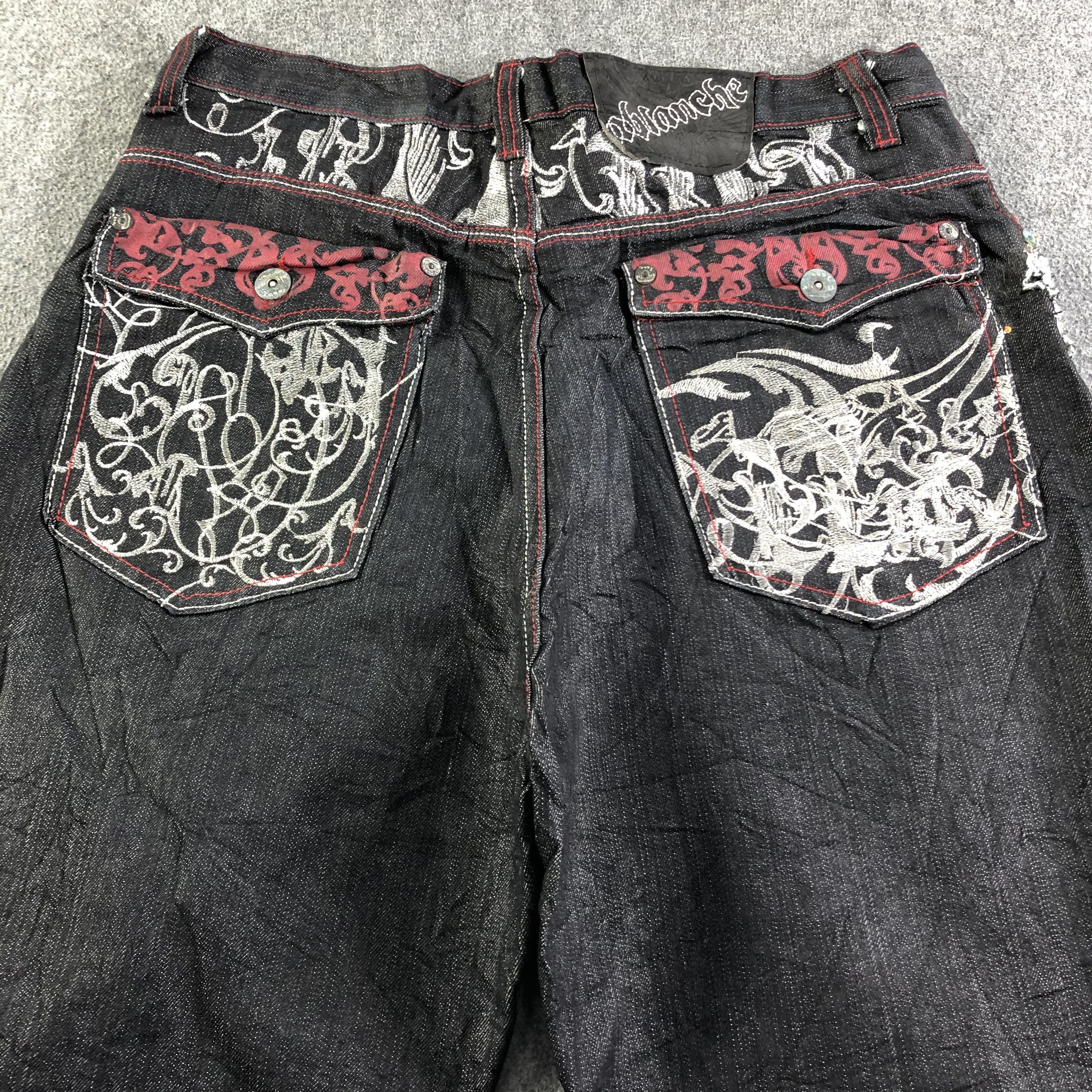 Japanese Brand Vintage Distress Japan Jeans-J3752 Size US 38 / EU 54 - 4 Thumbnail