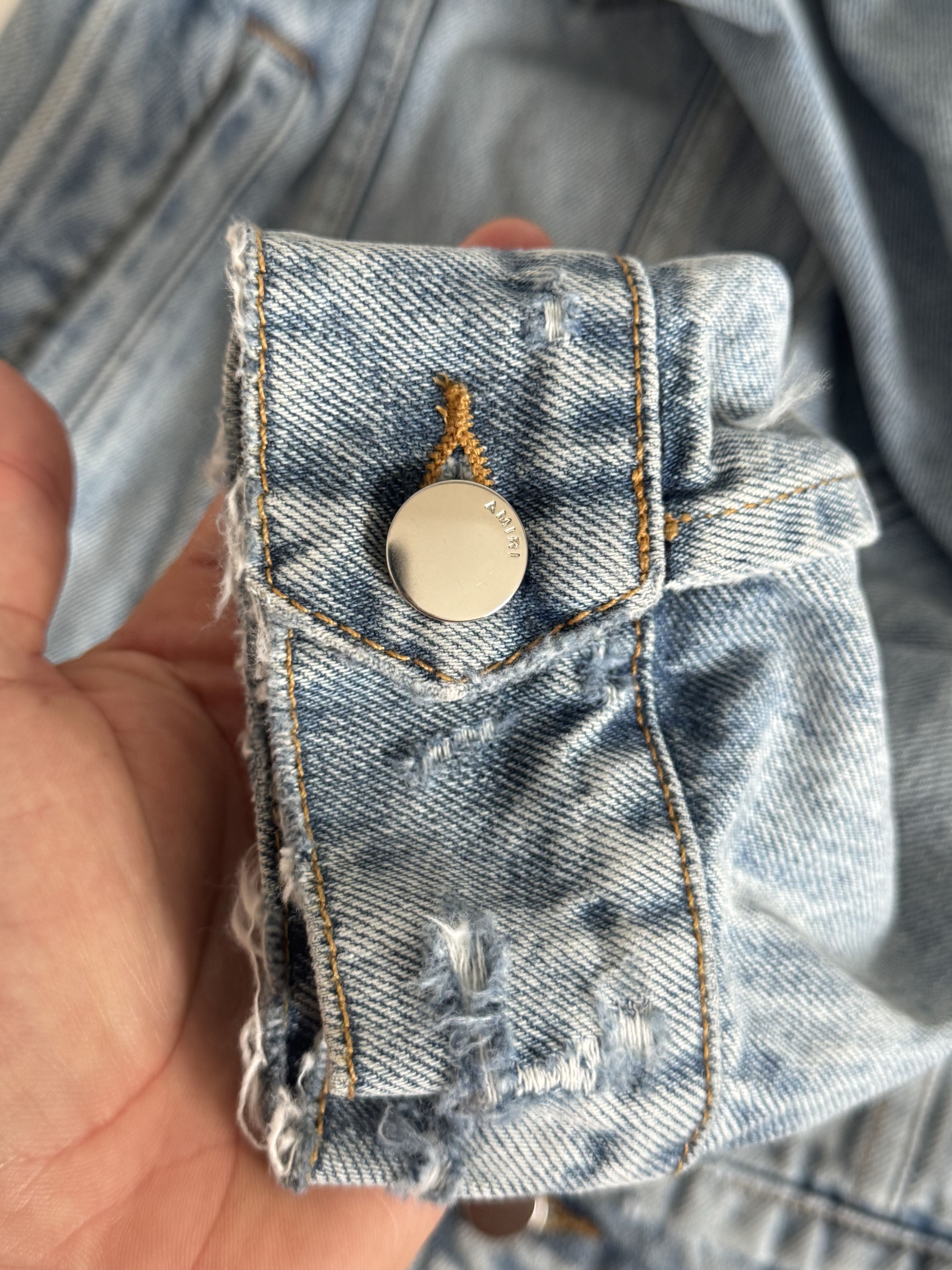 Amiri AMIRI X PLAYBOY DENIM JACKET Size US L / EU 52-54 / 3 - 9 Thumbnail