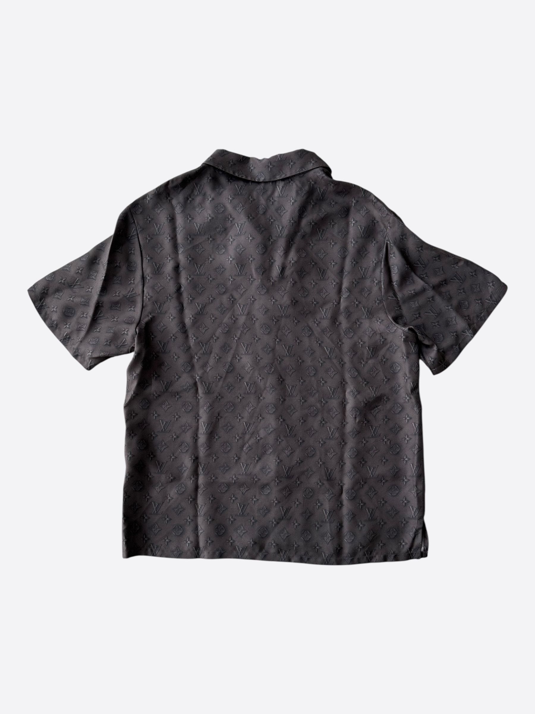 Louis Vuitton Louis Vuitton Brown Monogram Silk Button Up Shirt Size US S / EU 44-46 / 1 - 2 Thumbnail