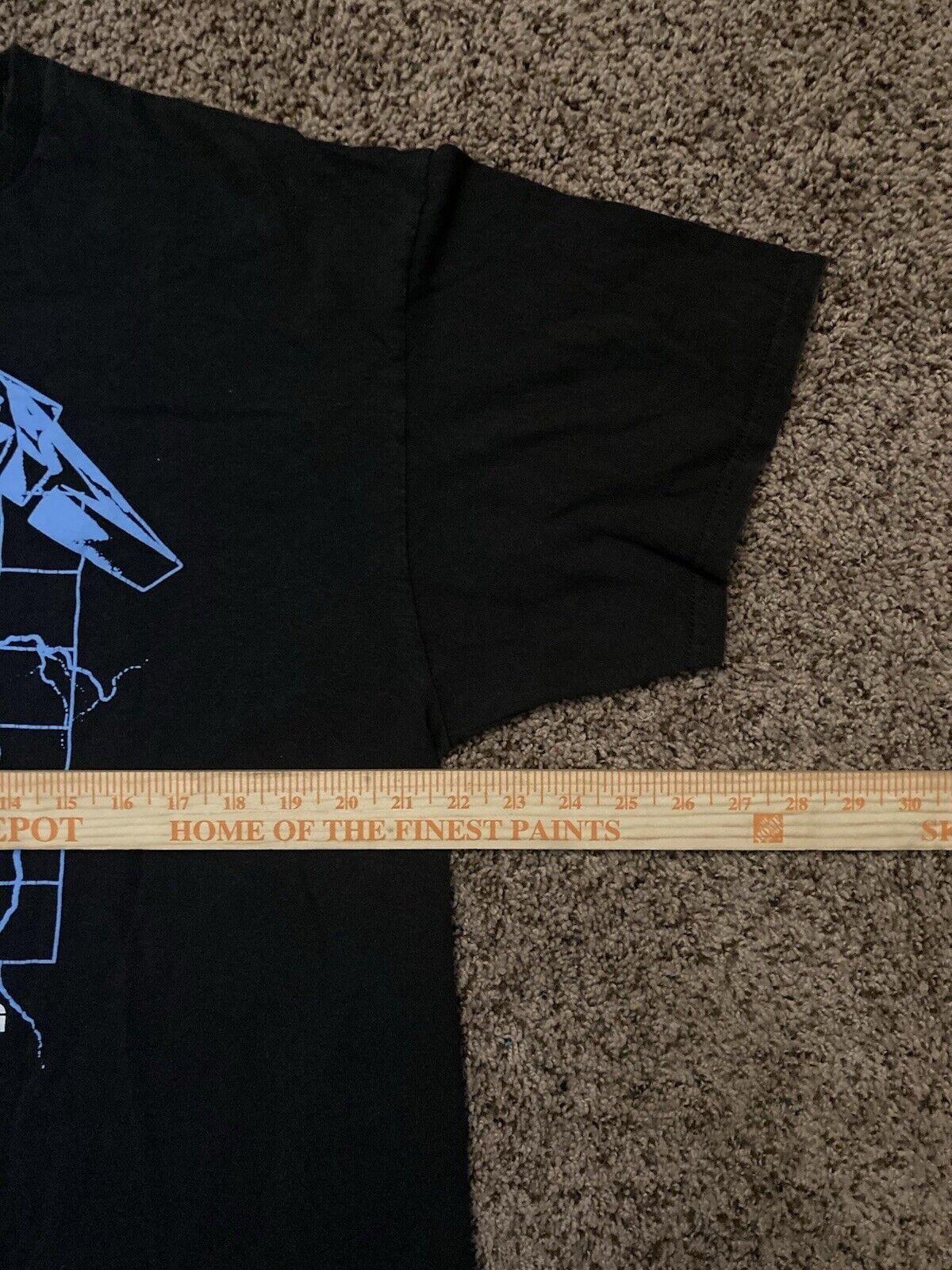Designer × Metallica × Vintage Metallica Ride The Lightening Faded Mens XL Rock T-Shirt Size US XL / EU 56 / 4 - 7 Thumbnail