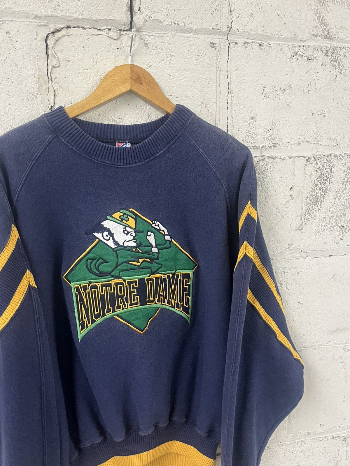 The Game Notre dame vintage 90s boxy fit sweatshirt sports rare Size US XL / EU 56 / 4 - 5 Thumbnail