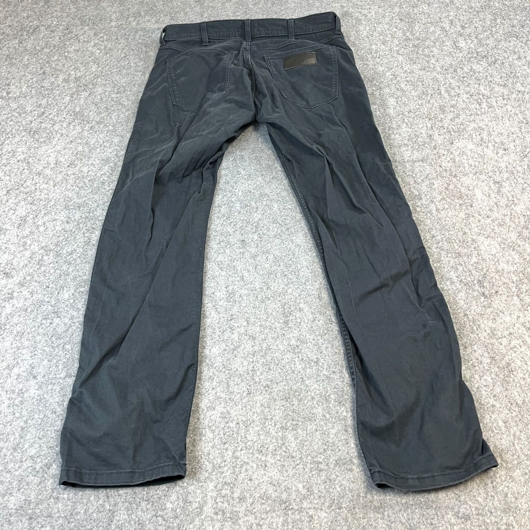 Wrangler Wrangler Jeans Tapered 32 32 Dark Blue Denim 5-Pocket Wrangler Greensboro 803 Mens Regular Comfort"} Size US 32 / EU 48 - 2 Thumbnail