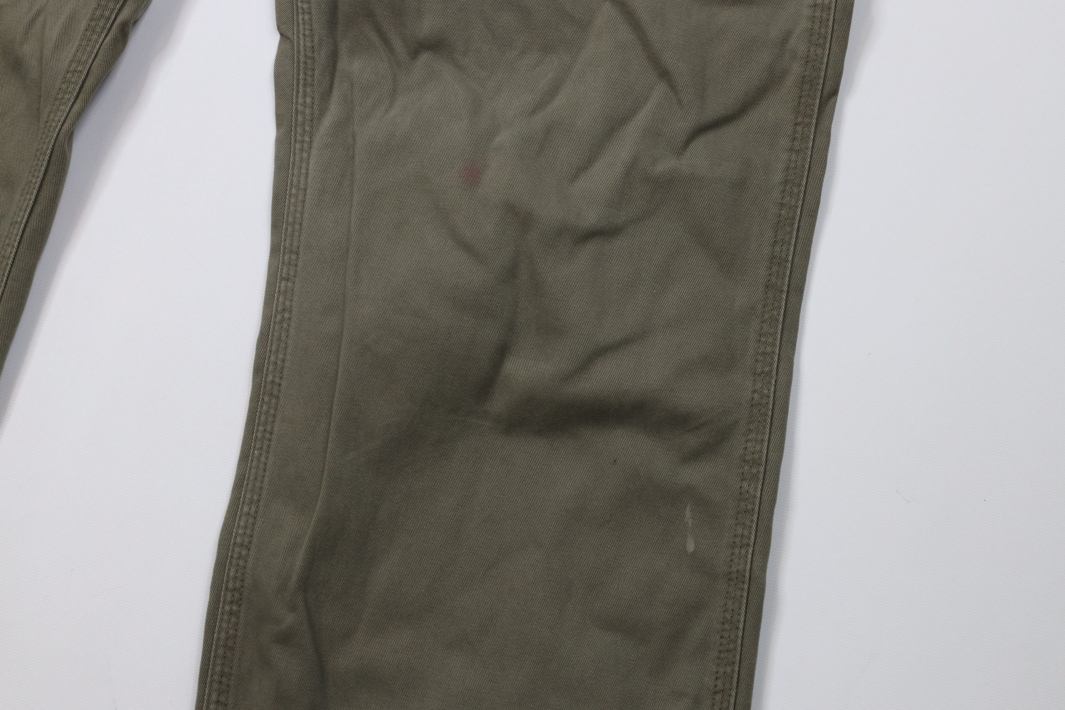 Carhartt Vintage Carhartt Wide Leg Dungaree Pants Army Green Size US 38 / EU 54 - 5 Thumbnail