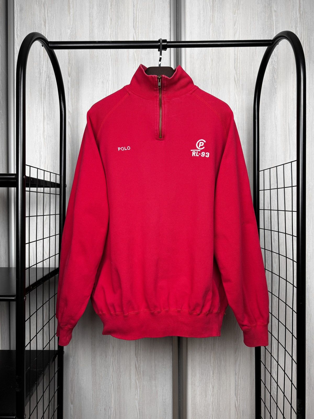 Polo Ralph Lauren Vintage 90s Polo Ralph Lauren RL-93 HiTech 1/4 zip Sweater Size US L / EU 52-54 / 3 - 1 Thumbnail