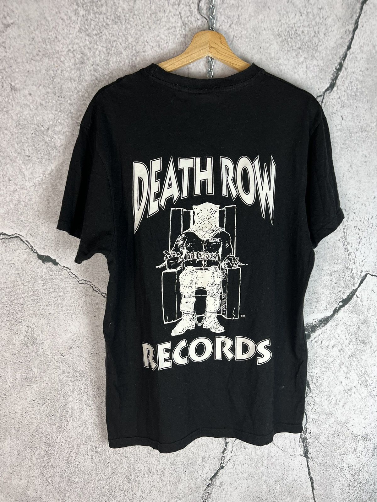 Death Row Records Vintage Death Row Records Rap Tees Tshirt Size US L / EU 52-54 / 3 - 1 Thumbnail
