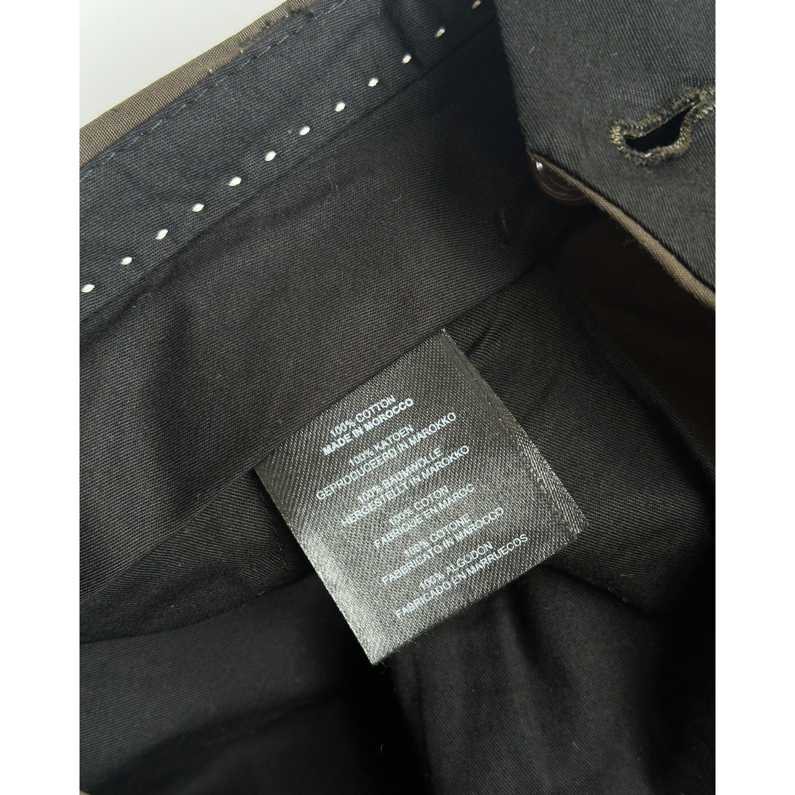 Dries Van Noten Dries Van Noten Straight Pants Size US 33 - 5 Thumbnail