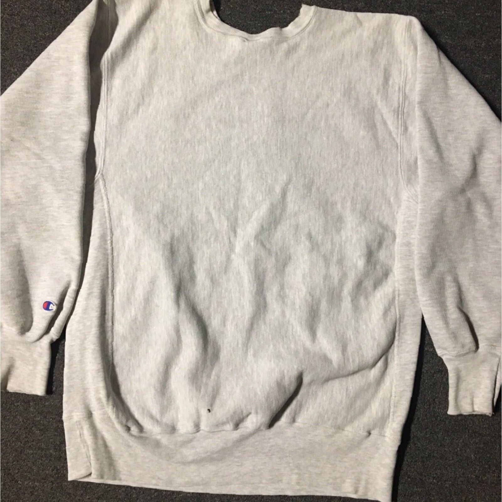 Champion VINTAGE Champion Reverse Weave Sweatshirt, 80s, San Diego State, Gray, 2XL, Pullover, Men Size US XXL / EU 58 / 5 - 6 Thumbnail