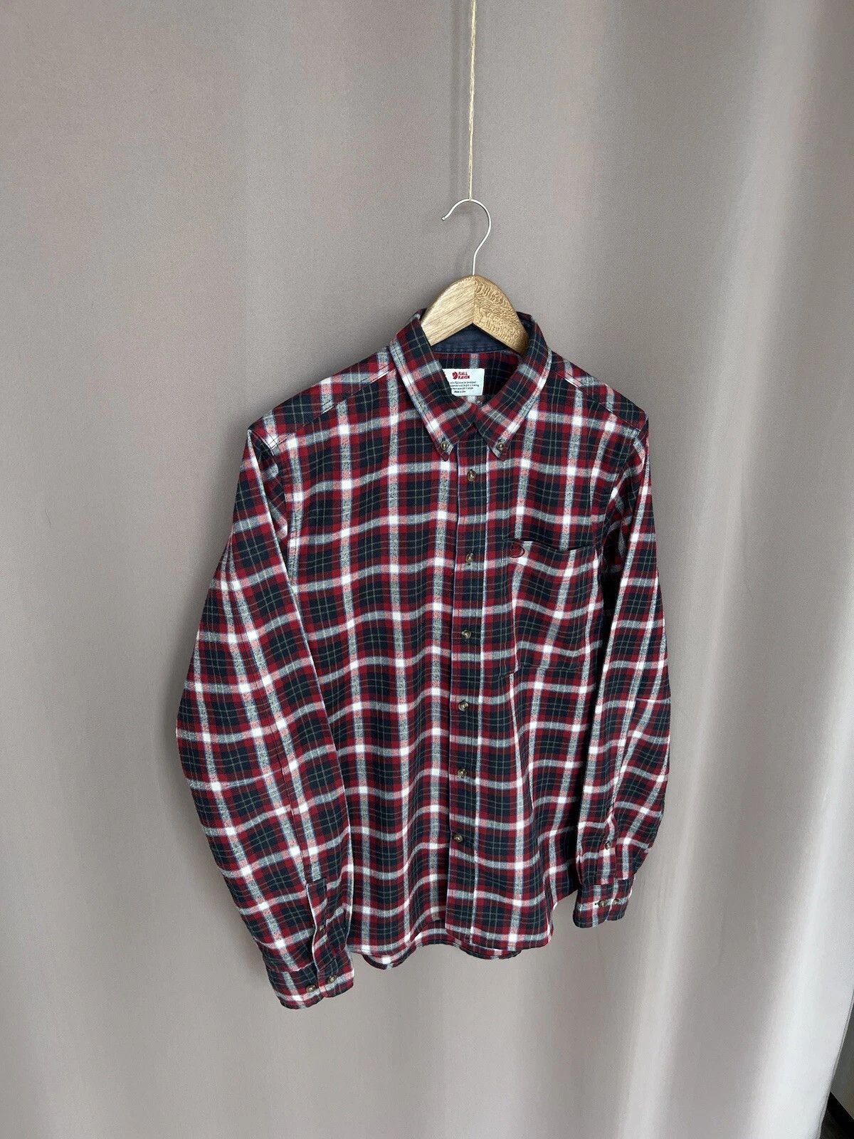 Fjallraven Fjallraven Stig Flannel Button Shirt Mens Size M Slim Fit Size US M / EU 48-50 / 2 - 5 Thumbnail