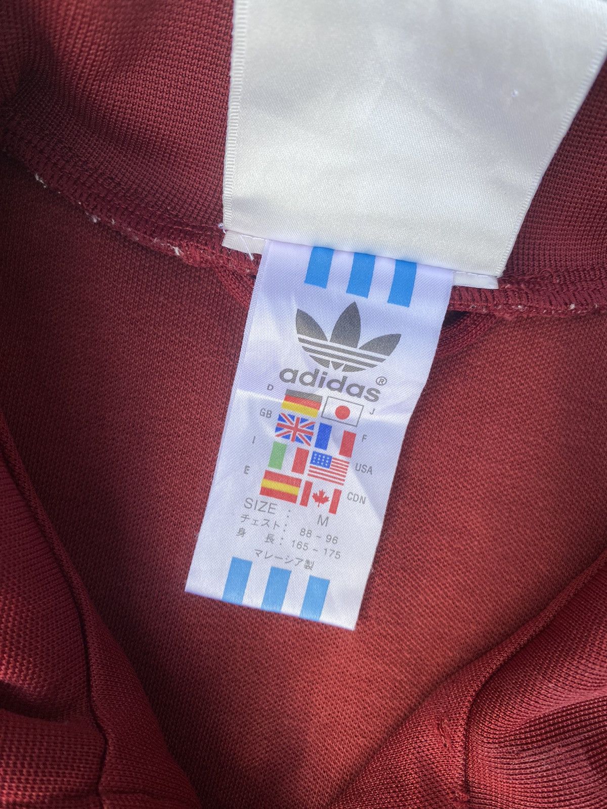 Vintage Distressed Adidas Trefoil Tracktop Jacket Size US M / EU 48-50 / 2 - 12 Thumbnail