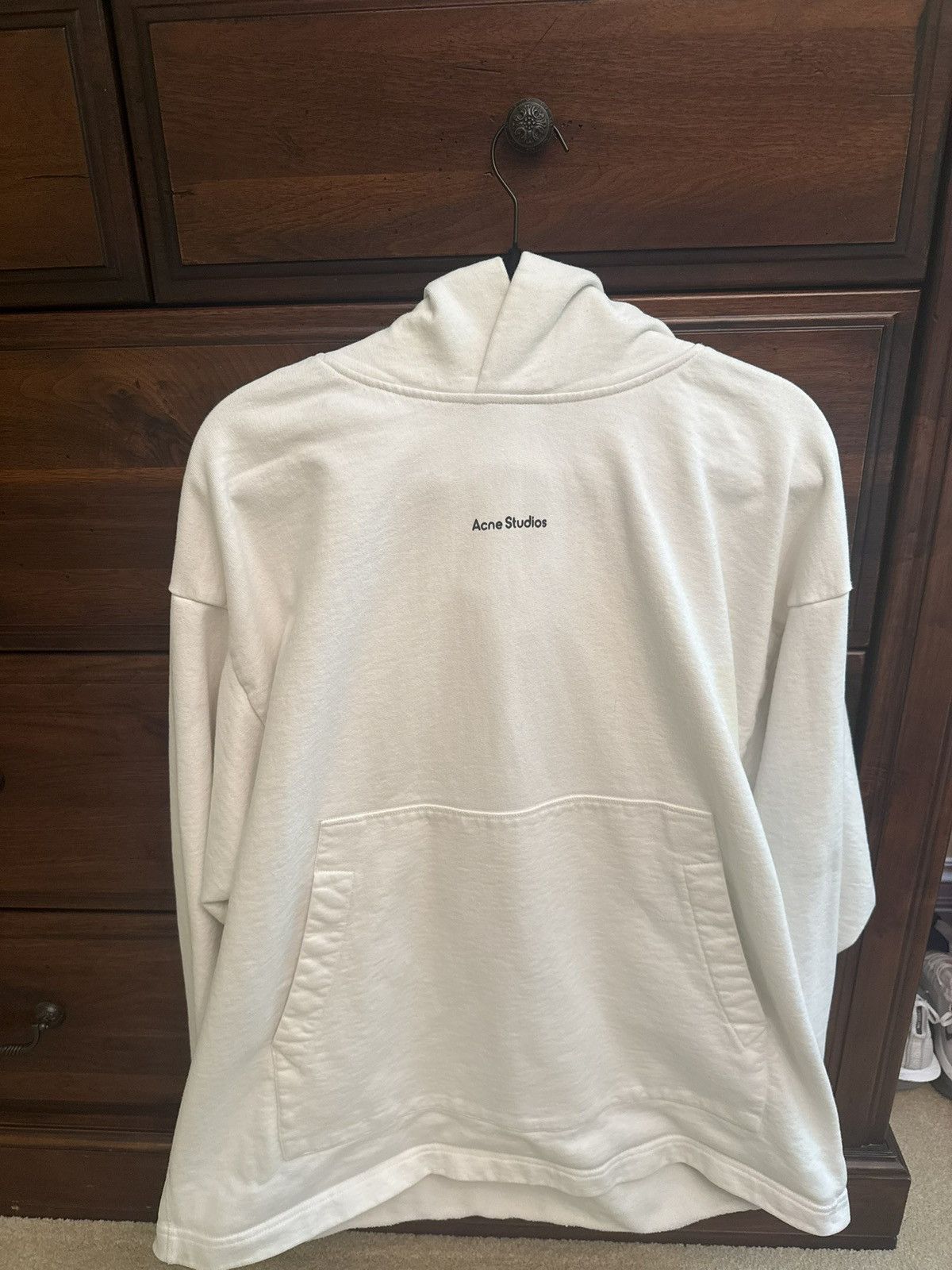 Acne Studios Acne atudios white hoodie Size US L / EU 52-54 / 3 - 1 Thumbnail