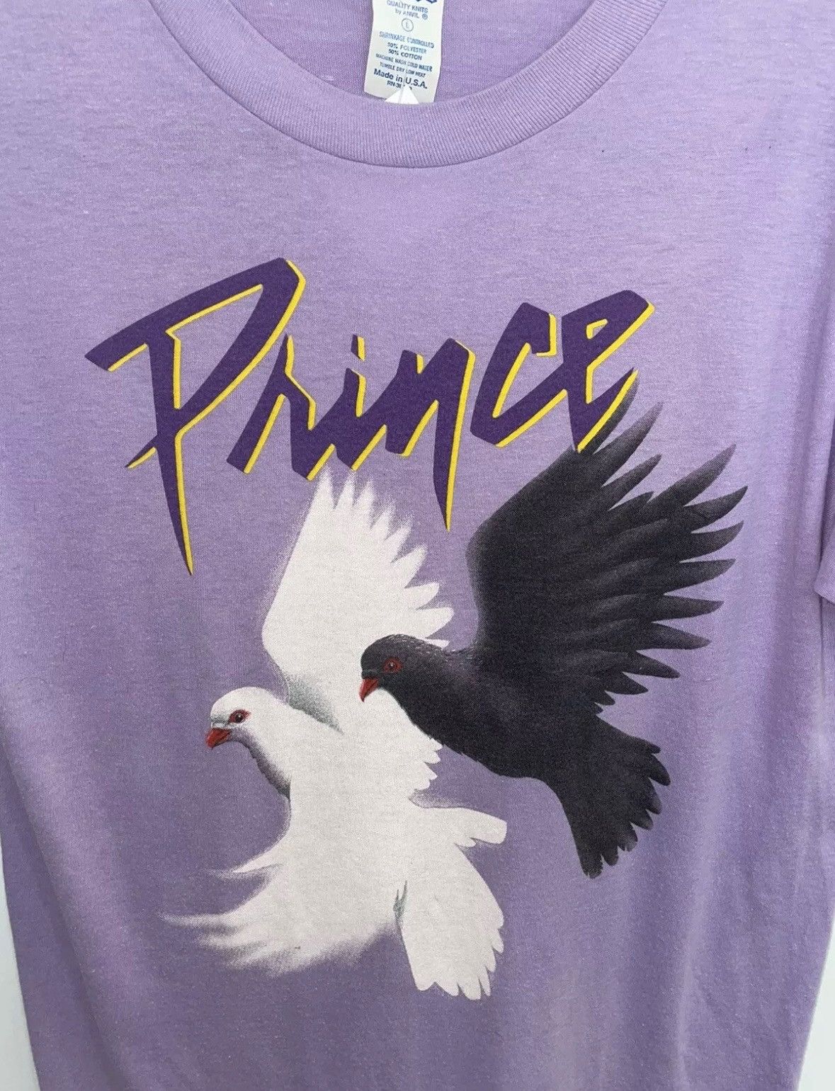Prince Prince & The Revolution “When doves fly” Tour Tee Size US M / EU 48-50 / 2 - 3 Thumbnail
