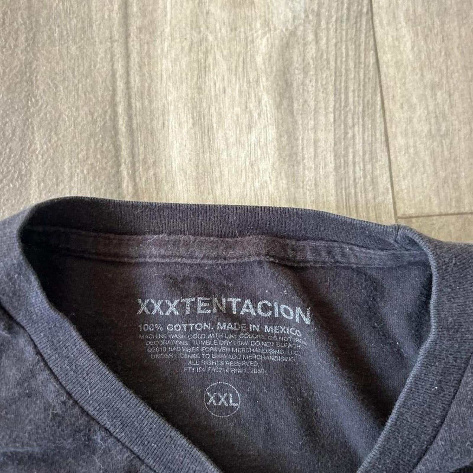 Other Sick y2k XXX Tentacion Black Graphic Rap t shirt size XXL Size US XXL / EU 58 / 5 - 5 Thumbnail