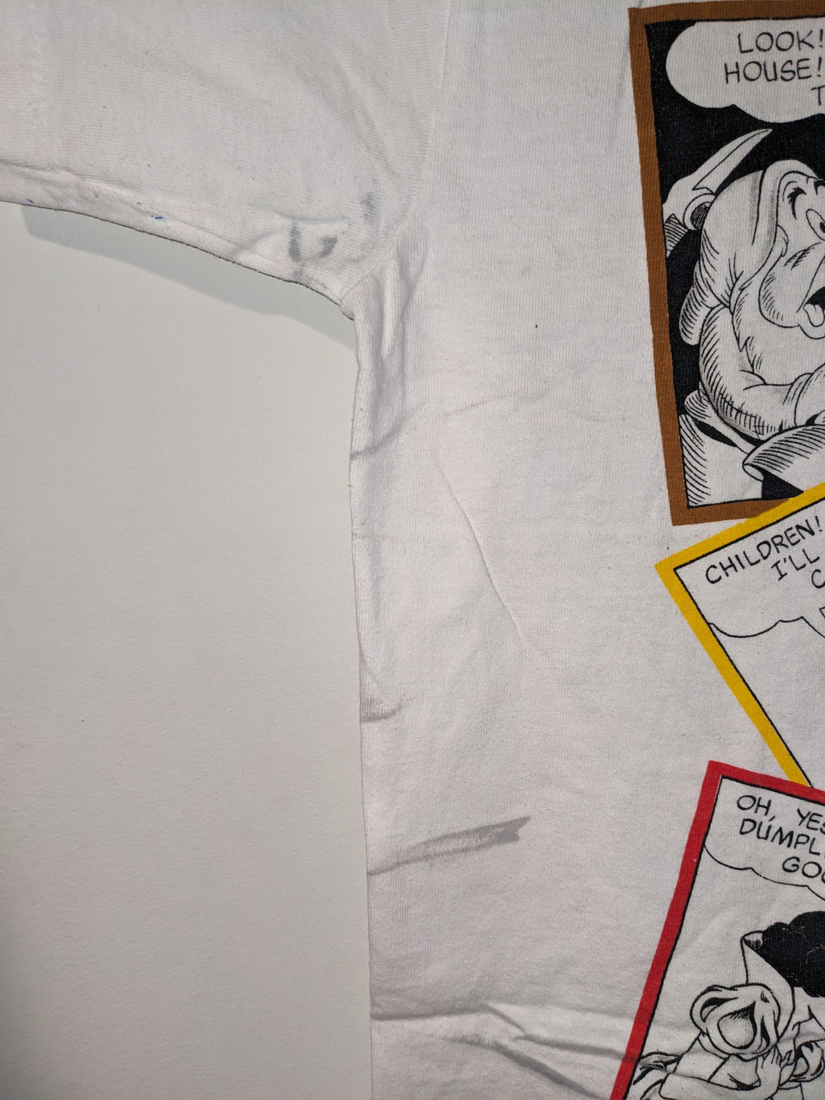 Disney × Vintage Vintage 90s Disney Snow White and the Seven Dwarfs T-Shirt Size US S / EU 44-46 / 1 - 4 Thumbnail