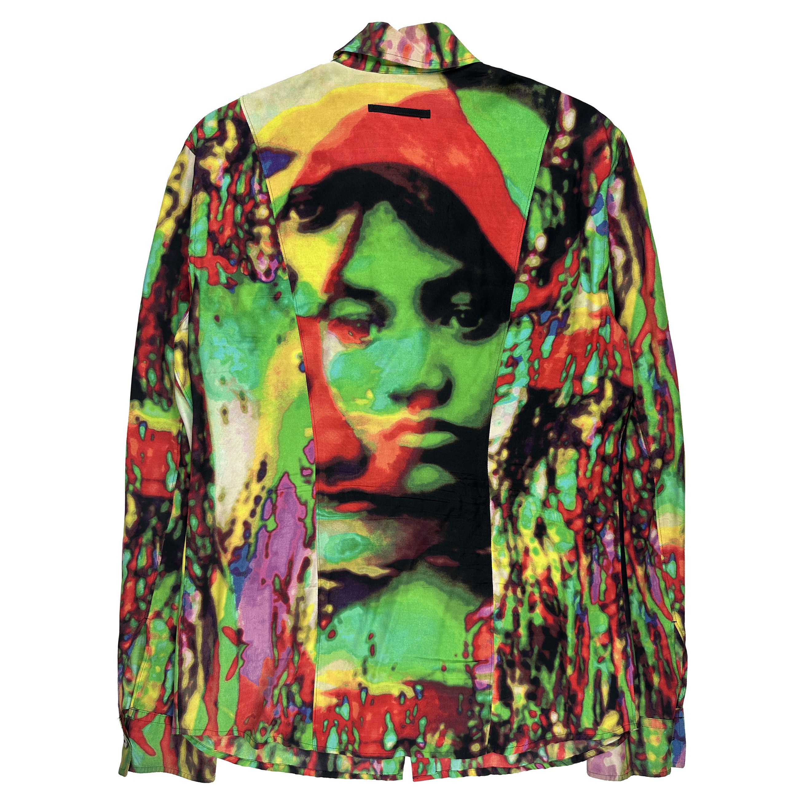 Jean Paul Gaultier SS00 LSD Button Up Shirt Size US M / EU 48-50 / 2 - 2 Thumbnail