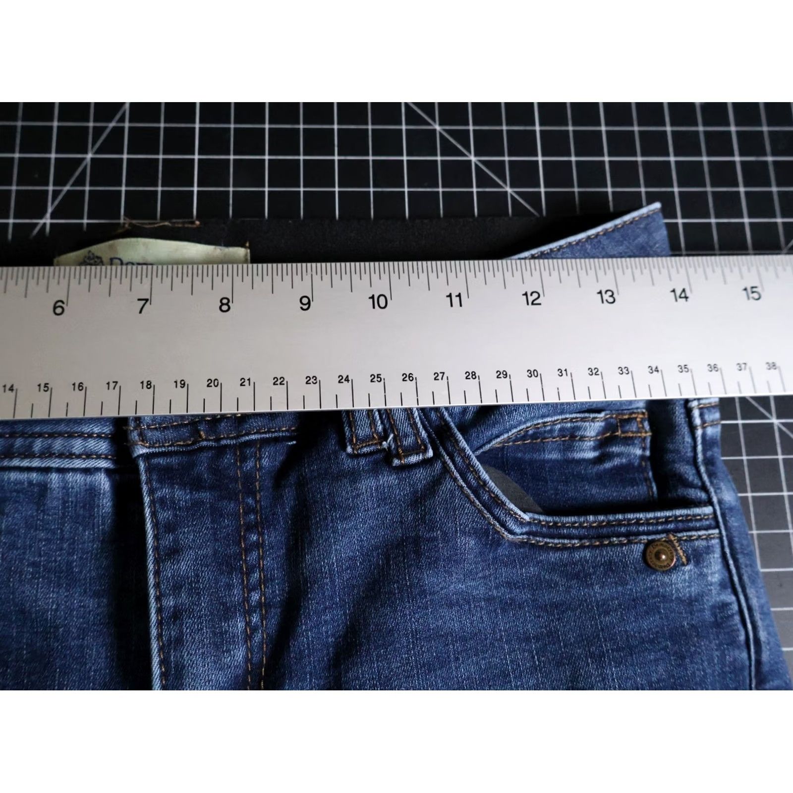 Vintage Democracy Ab Technology Jeans Women's 2 28 x 30 Blue Straight Leg Denim Size 26" / US 2 / IT 38 - 5 Thumbnail