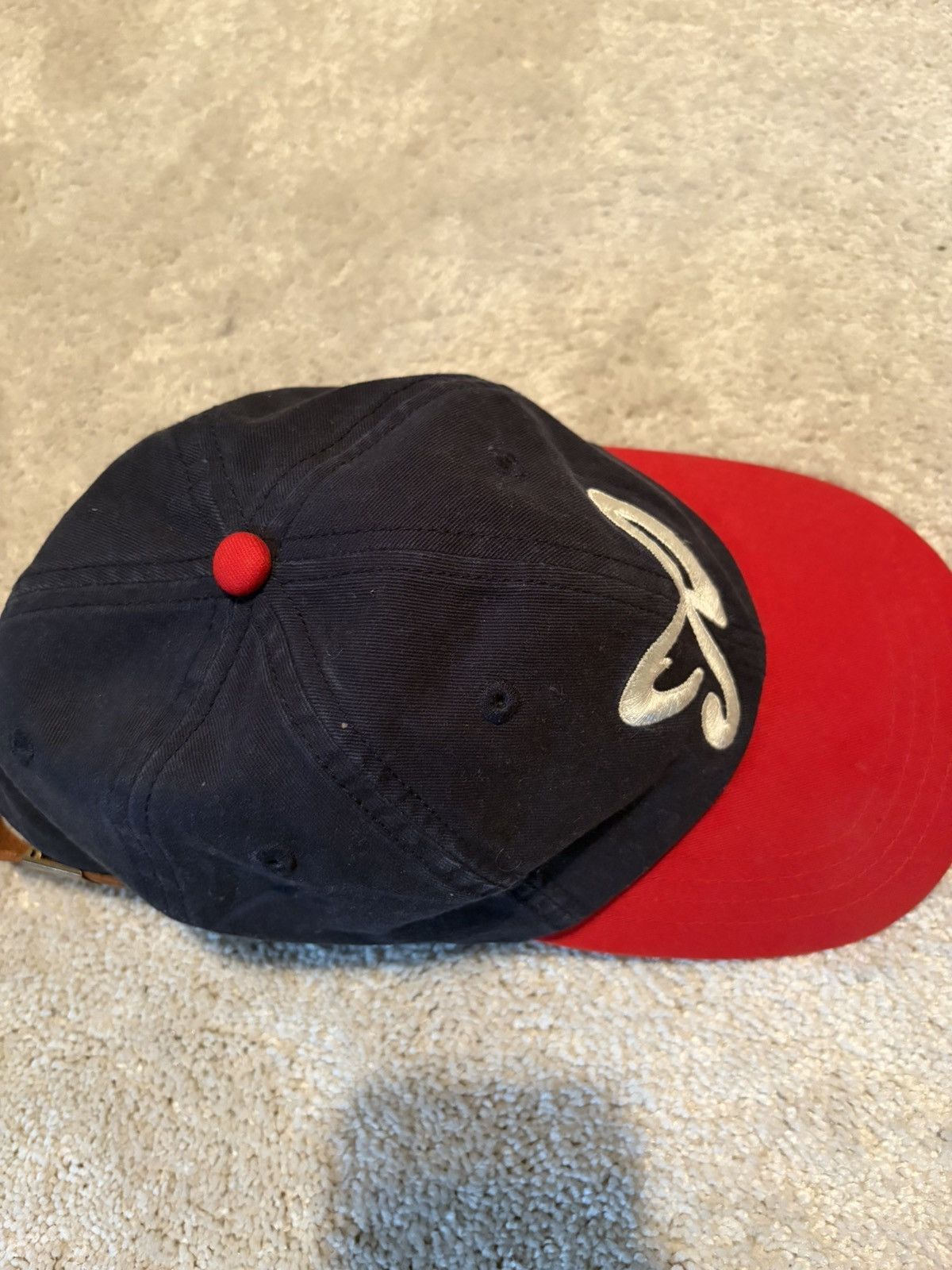 Aime Leon Dore Aime Leon Dore ‘A’ Logo Hat - Navy Blazer / Barbados Chery Size ONE SIZE - 2 Thumbnail