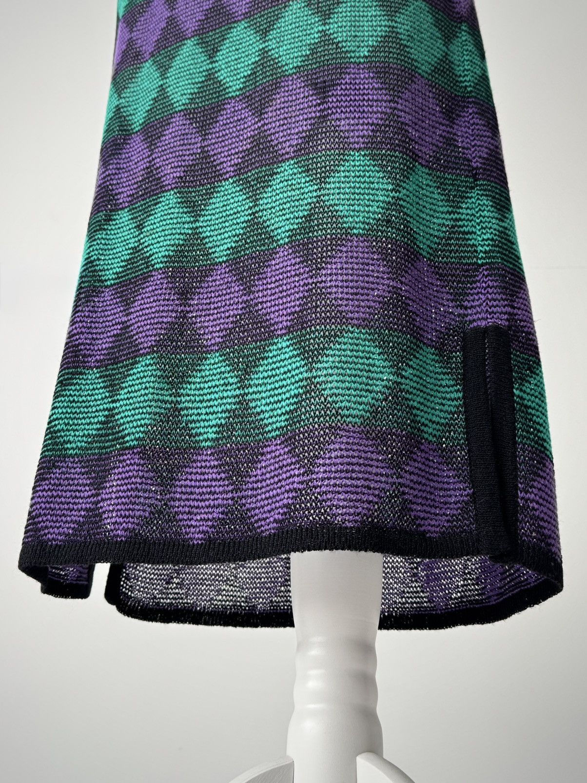 Issey Miyake Vintage 1970s Issey Miyake 'All Style Co.' Knit Maxi Dress Size M / US 6-8 / IT 42-44 - 5 Thumbnail