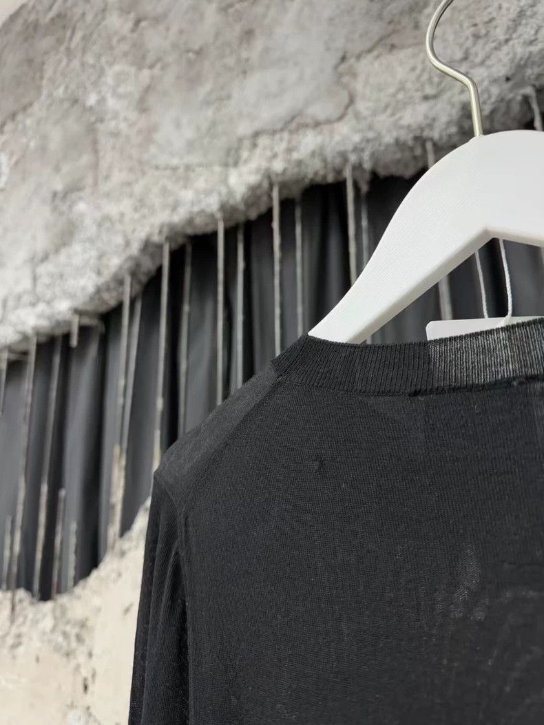 Prada Prada Black Knit Long Sleeve Top -2505 Size US S / EU 44-46 / 1 - 3 Thumbnail