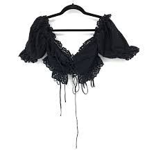 For Love & Lemons Crochet Top Size XXS / US 00 / IT 34 - 1 Thumbnail