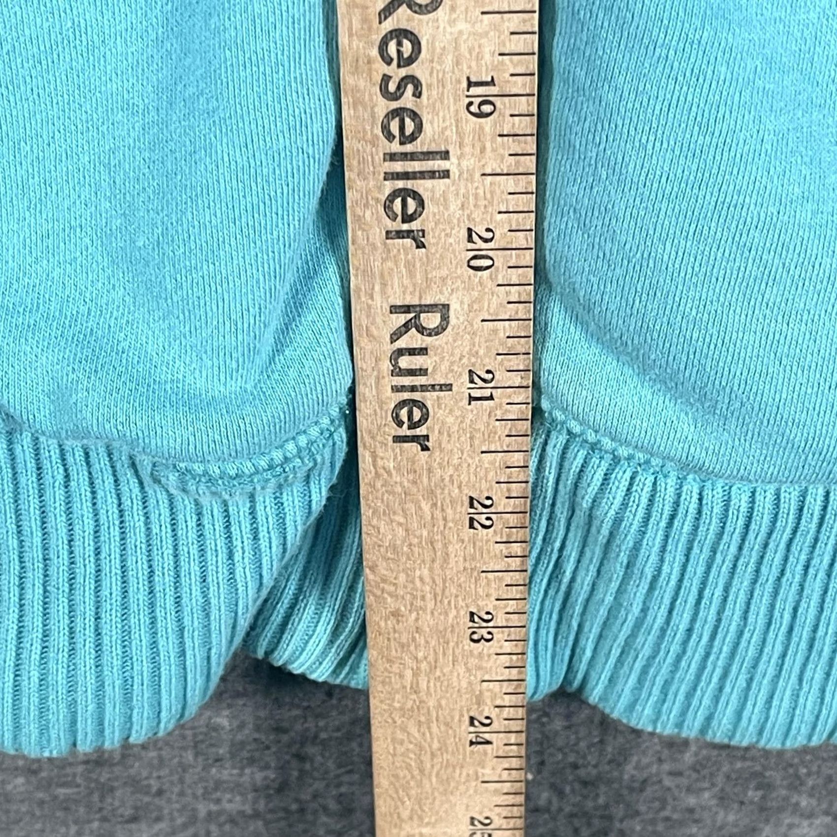 Aeropostale AeroPOSTALE Hoodie Juniors XL Blue Sherpa Lined NYC 1987 Graphic Logo Zip Pockets Hooded Crew Neck Mens Womens Girls Boys Size XL / US 12-14 / IT 48-50 - 6 Thumbnail
