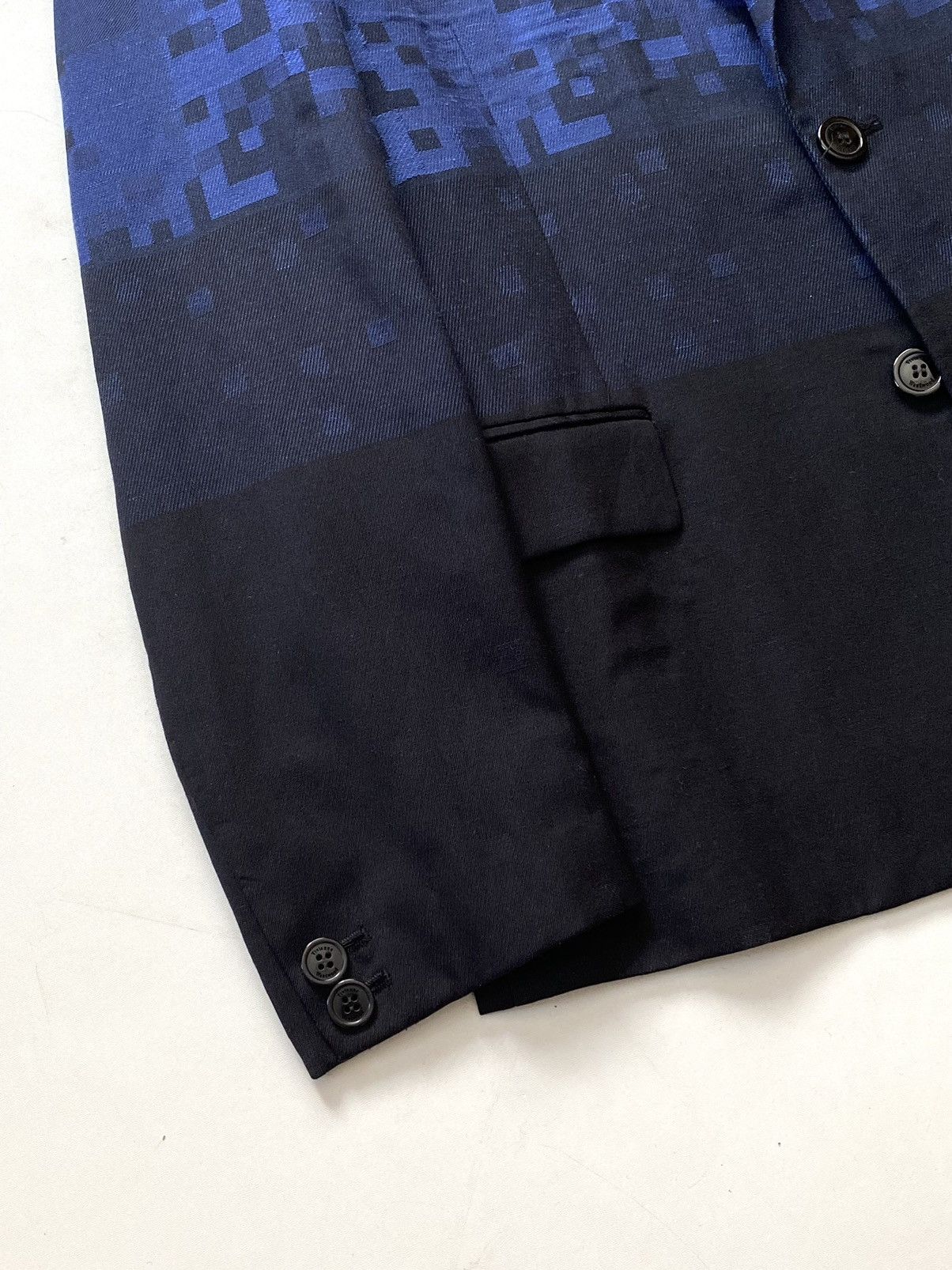 Vivienne Westwood 🔥SS2015 Vivienne Westwood Man “Pixelated” Blazer Jacket Navy Size US L / EU 52-54 / 3 - 5 Thumbnail