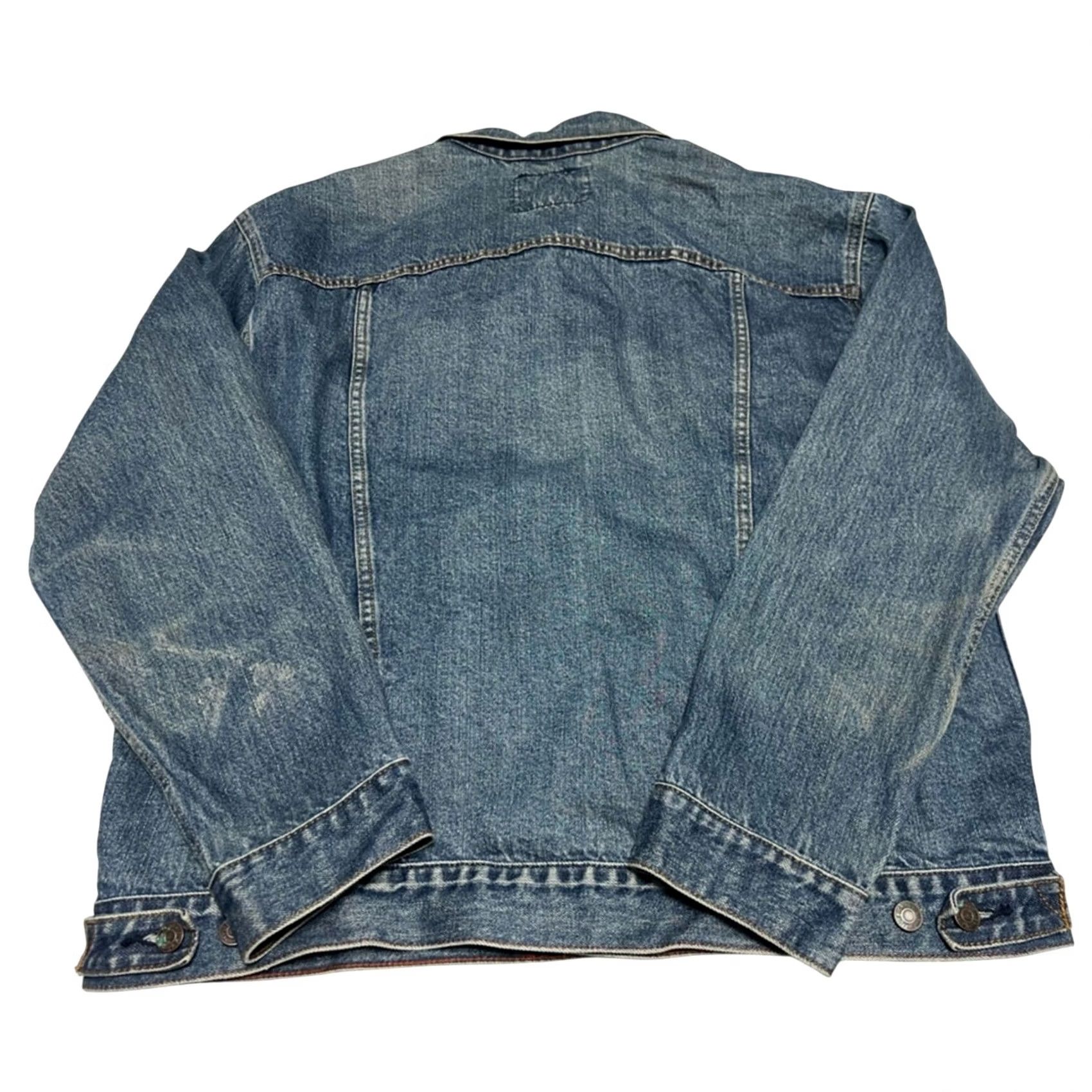 Levi's Levi's Denim Jacket Signature Button Down Jacket Bomber Jacket Men XL Blue Cotton Blend Regular Size XL Mens Size US XL / EU 56 / 4 - 5 Thumbnail