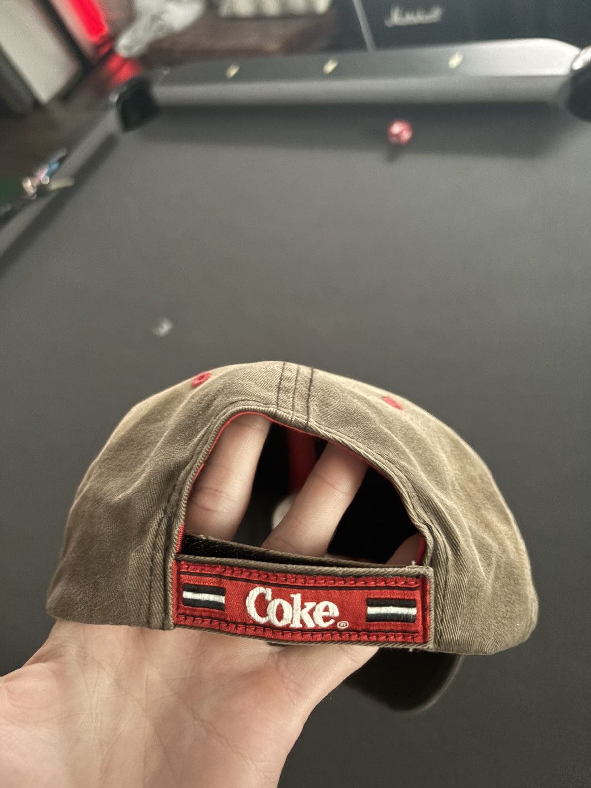 Coca Cola Faded Embroidered hat Size ONE SIZE - 2 Thumbnail