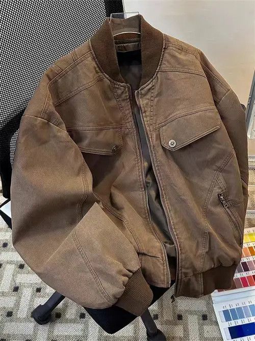 Japanese Brand Kawasaki x moto Casual Loose Baseball Jacket Coat Size US M / EU 48-50 / 2 - 5 Thumbnail