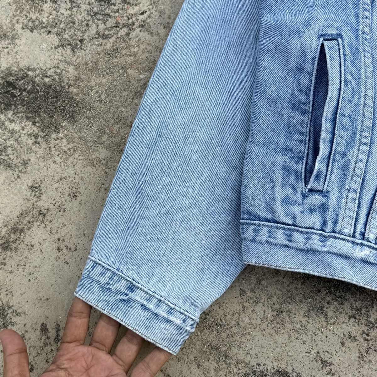 Levi's 🔥Limited🔥Vintage 80s Levis Distressed Trucker Denim Jacket Size US XL / EU 56 / 4 - 7 Thumbnail