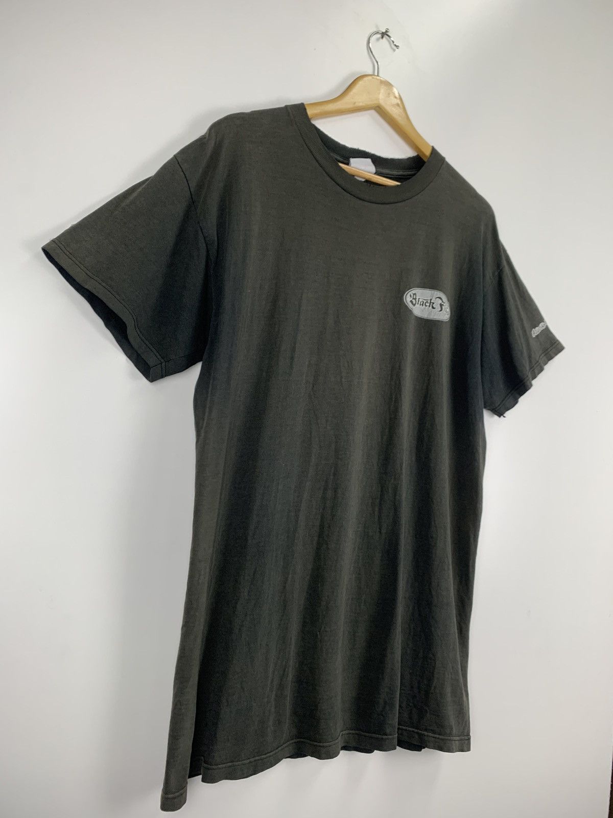 Vintage Vintage 90s Black Flys eyewear tee Size US L / EU 52-54 / 3 - 5 Thumbnail