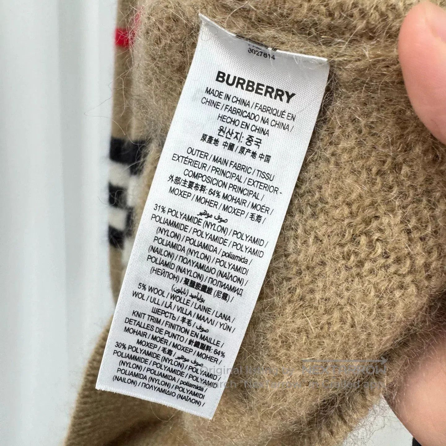 Burberry burberry cashmere striped knit cardigan. Size US M / EU 48-50 / 2 - 6 Thumbnail