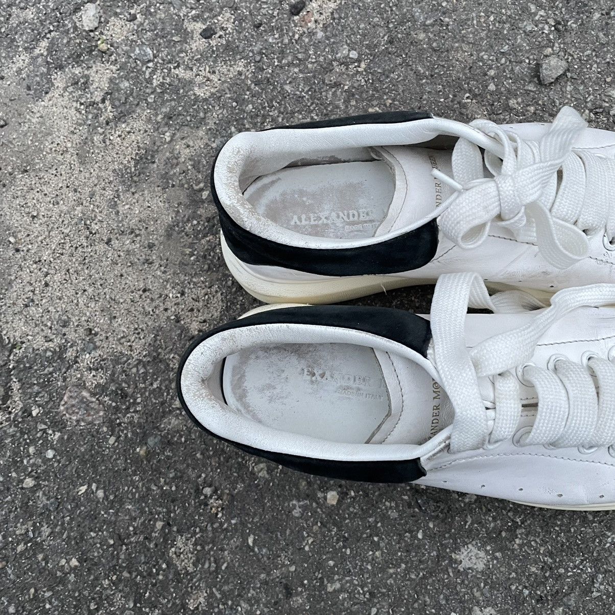 If Six Was Nine 39 Alexander McQueen white shoes distress sneakers mcq chrom Size US 6 / EU 39 - 3 Thumbnail
