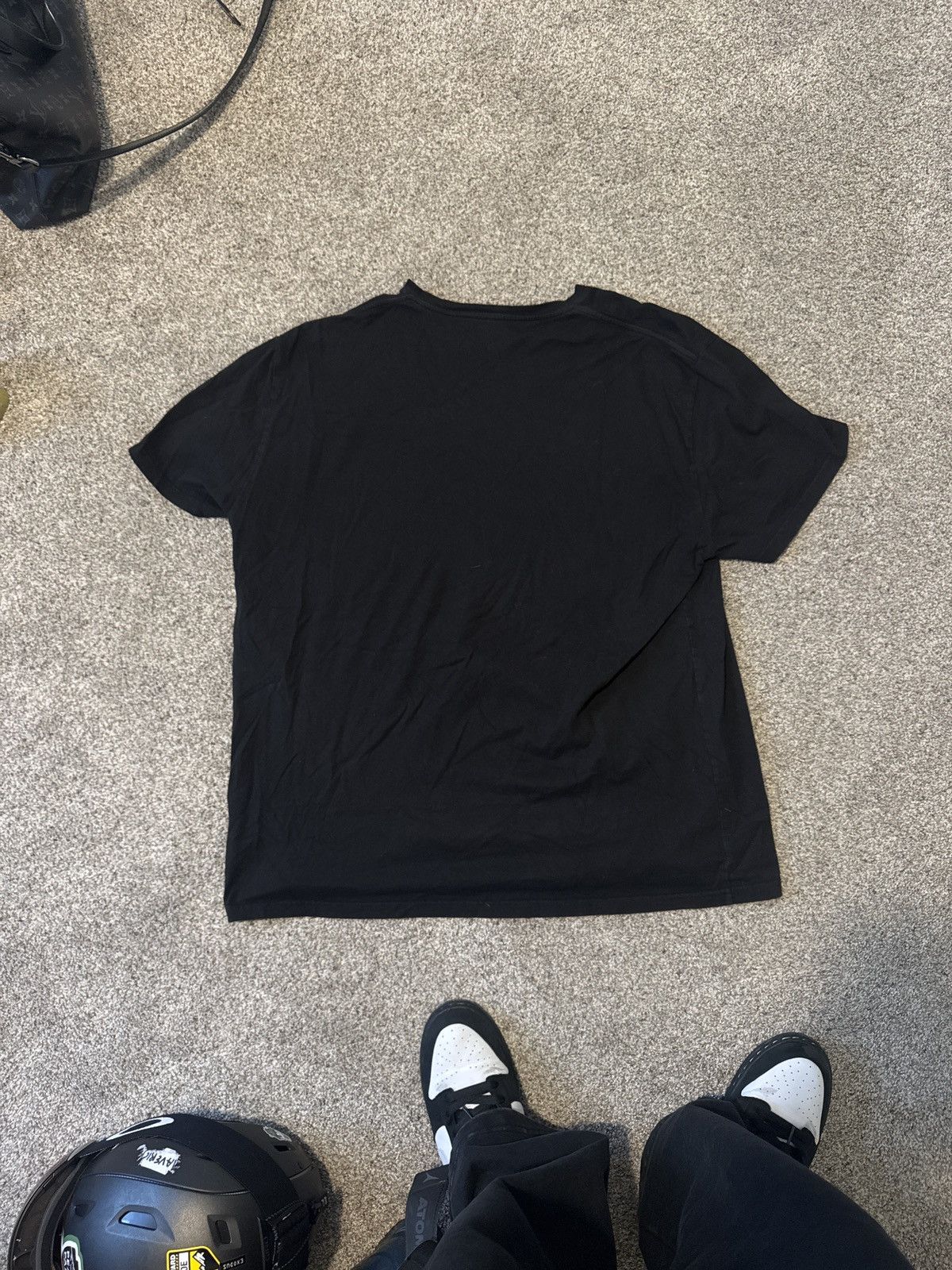 Alexander McQueen Alexander McQueen Graffiti Logo T-Shirt Size US XL / EU 56 / 4 - 2 Thumbnail