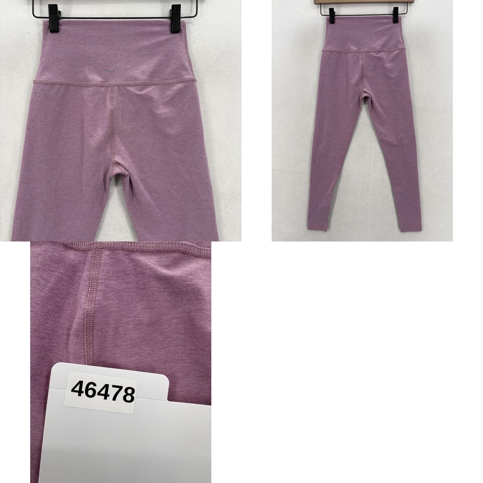 Beyond Yoga Beyond Yoga Purple Leggings Womens Small Ankle High Rise Stretch Jersey Knit Pull On Size 28" / US 6 / IT 42 - 9 Thumbnail
