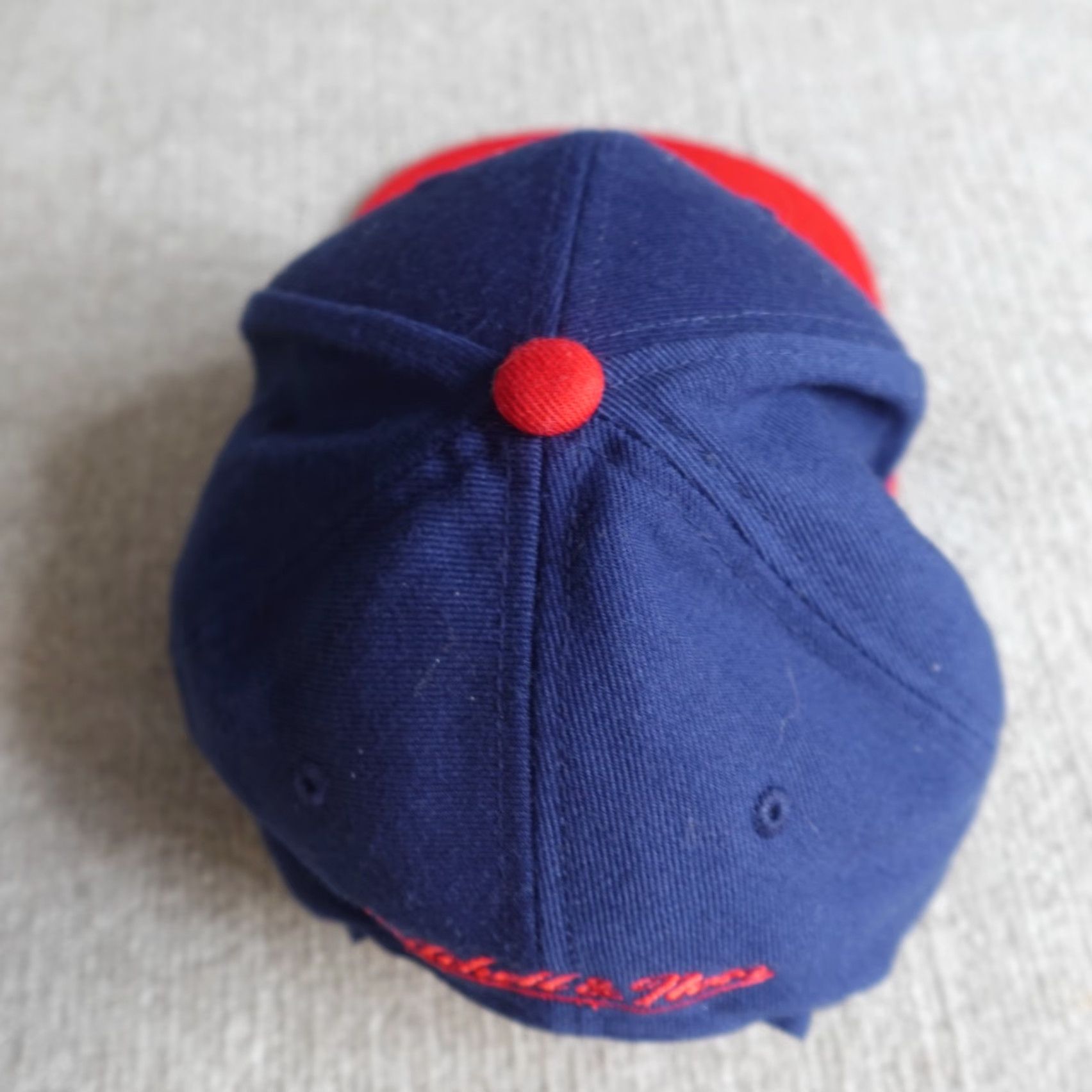 Mitchell & Ness Mitchell & Ness New York Giants Hat Snapback Blue Red Embroidered 2012 One Size Men Sports Adjustable Size ONE SIZE - 6 Thumbnail