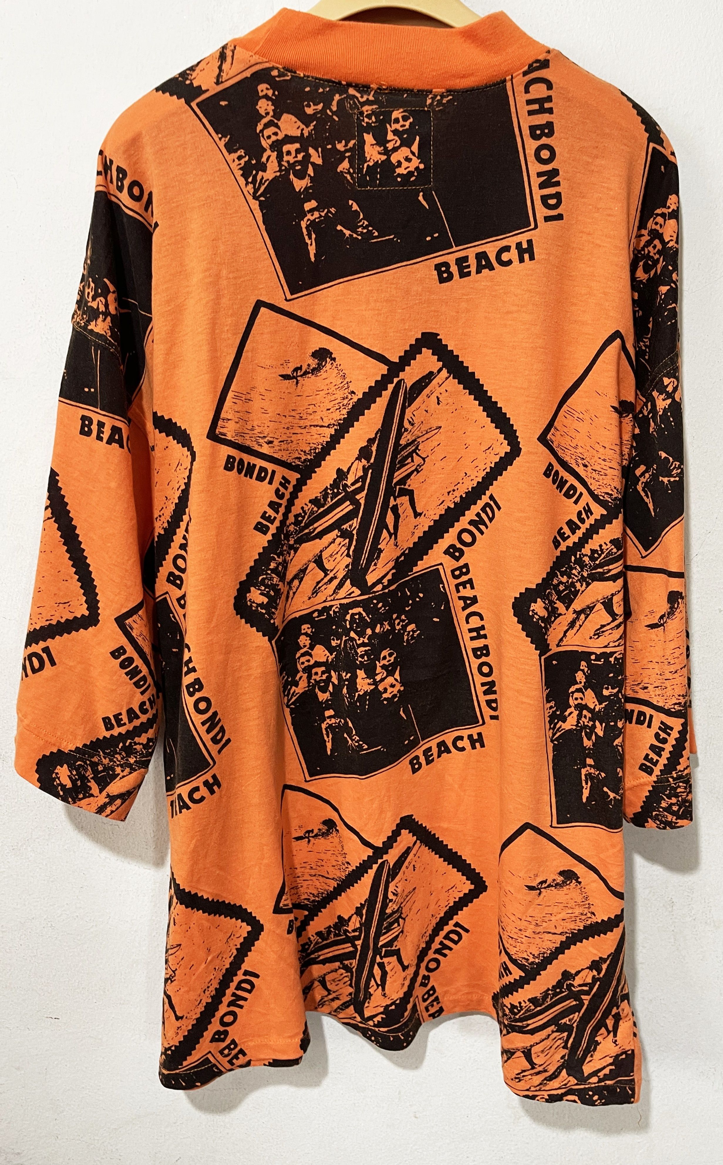 Vintage Vintage 90s Surf AOP Shirt Size US XL / EU 56 / 4 - 3 Thumbnail